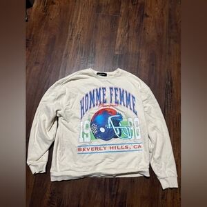 Homme Femmw Champions Football Sweatshirt